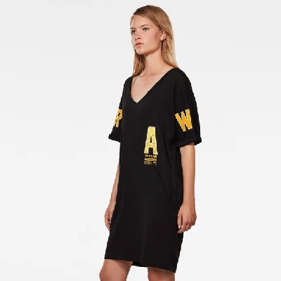 Graphic Joosa V-Neck Dress