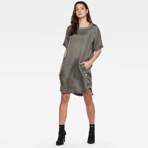 Woven Tee Dress